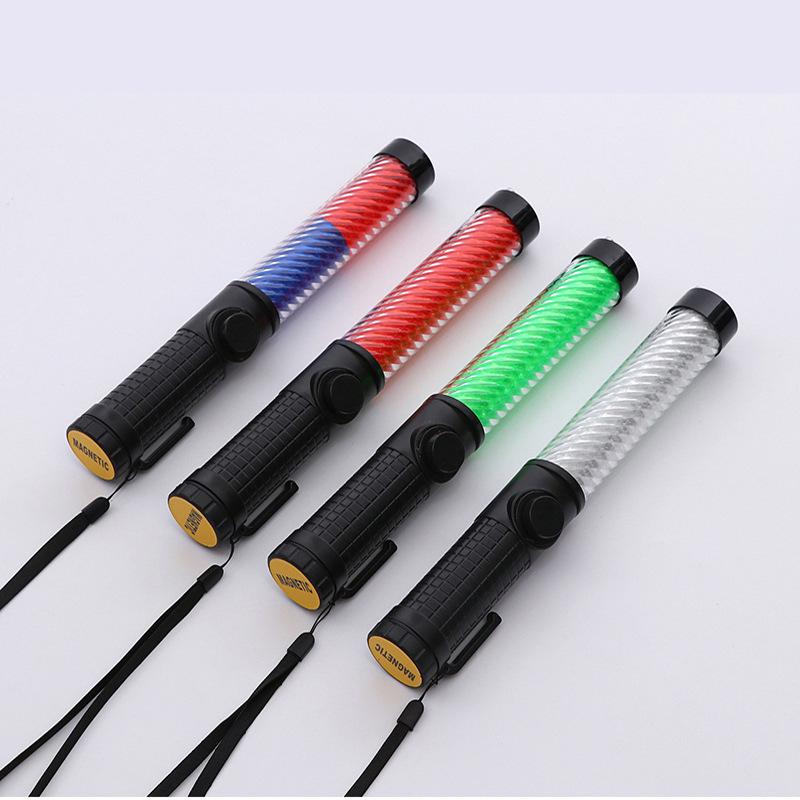 Rechargeable 29CM LED Glow Stick & Traffic Baton