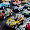 Mini Alloy Toy Cars Set with Storage Box Pull Back Vehicles for Kids