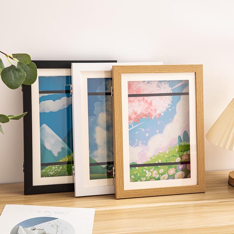 Children's Art Flip-up Wooden Photo Frame A4/A3