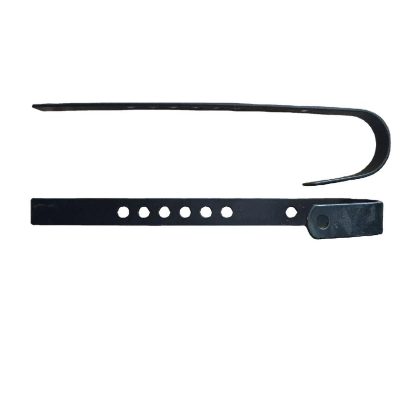 Adjustable Wire Basket Hook Bike Front Basket Hook with Mounting Hardware Hanging Cargo Rack Hooks Bicycles Accessories