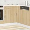 VidaXL Kitchen Corner Cabinet Porto Sonoma Oak Engineered Wood, Corner Cabinet, Corner Sink Unit,, Furniture 853990