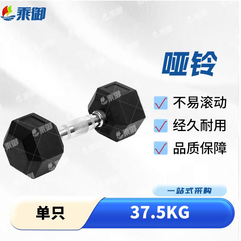 Hex Rubber-Coated Dumbbell