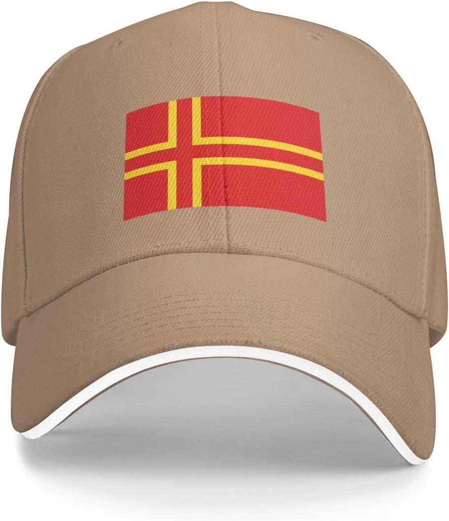 Flag of Normandy French Region Print Baseball Cap Polyester Adjustable Outdoor Dad Hat for Men Women