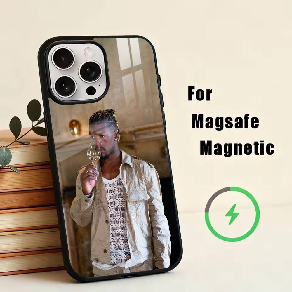 

J-Jimmy Butler Phone Case For iPhone17,16,15,14,13,12,11 Plus,Pro Magnetic For Magsafe Wireless Charging iPhone13