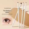 4-Piece Eye Makeup Brush Set: Horse & Pony Hair Blending and Detailing Brushes