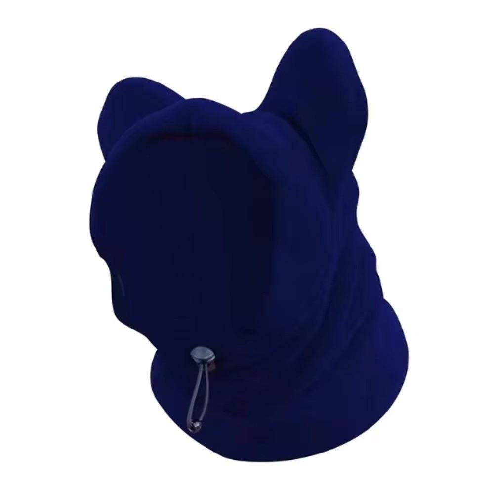 Solid Color Dog Fleece Hats Soft Dog Headgear Pets Supplies Dog Warm Caps Pet Use