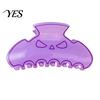 Halloween Themed Hair Clip High Elasticity Spring Claw, Translucent Jelly Texture Shark Clip, Claw for Women Pumpkin-Bat Design Back Head Daily