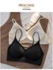 Bezszwowy biustonosz push-up bez pleców dla kobiet z małym biustem, z cienkimi ramiączkami i bezprzewodowymi, usztywnianymi miseczkami