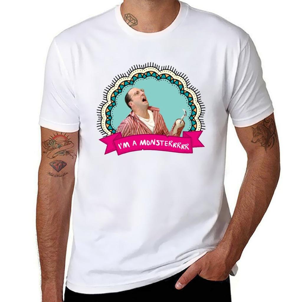 Buster Bluth Is A Monster! Arrested Development Quote T-shirt T Shirt Men 100% Cotton Luxury Brand Cotton Tshirt 100% T-shirt