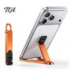 Travel Phone Stand Mini Foldable Keychain, Portable Cell Holder for Desk Desk, Pocket Home Office Accessory