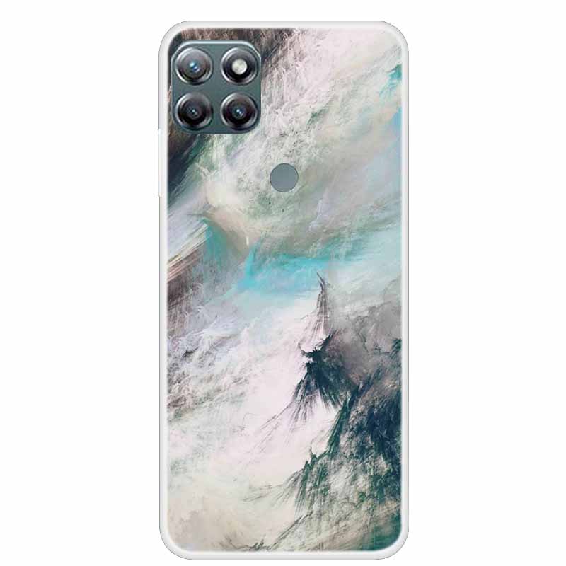 Für Lenovo K12 Pro Hüllen K 12 K12Note Marmor Klar Weiches Silikon Stoßfeste Abdeckungen Für Lenovo Lemon K12 Pro TPU Hüllen K12 Note