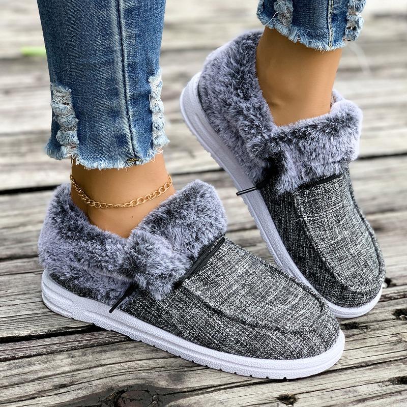 Wholesale of Women's European and American - Style Fleece - Lined and Thickened Casual Snow Boots - New Autumn/Winter