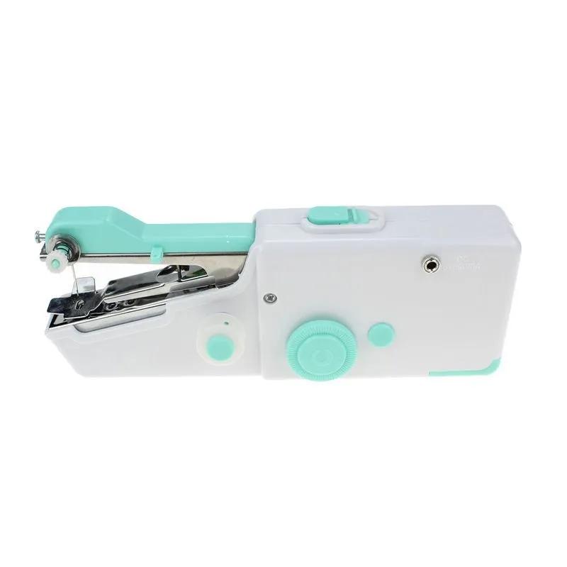 Mini Sewing Machine Handheld Portable Electric Sewing Machine with Bobbin for Needlework Handwork Home Travel Sewing Accessories