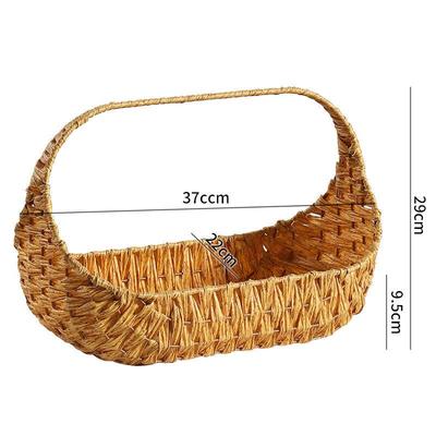 Imitation Rattan Style Shopping & Picnic Basket