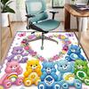 Care Bears Pattern Rug, Indoor/Outdoor Mat, for Picnic, Gameroom, Bedroom, Office, Living Room, Home Decor Carpet, Birthday Gift