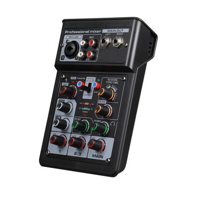 3 Channel Audio Mixer BT Digital Stereo Sound Board Console System DSP Scene Effect with Track