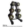 Yimai Fixed Rubber-Coated Dumbbell Set