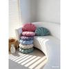 A seashell-shaped pillow, suitable for living room sofas, bedrooms, offices, and home decor.