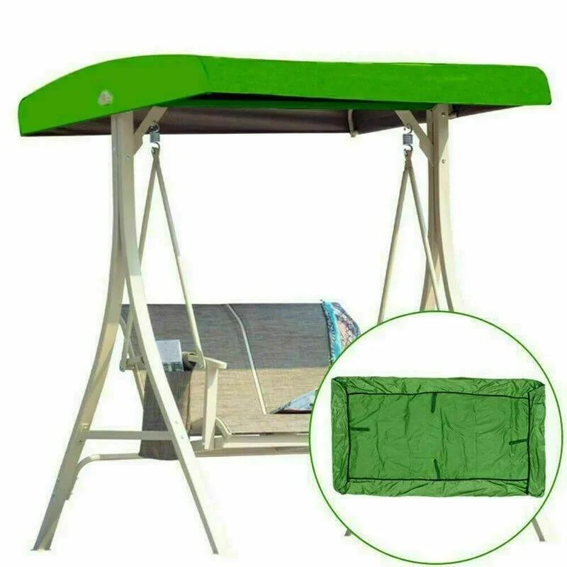 Outdoor Swing Seat Covers Replacement Canopy UV Protection Garden Waterproof Swing Chair Canopy Cover Porch Hammock Covers