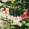 User Friendly Nontoxic Wood Holiday Decoration Hanging Clip Easy Hanging Christmas Accessory For Indoor Seasonal Styling