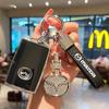 TPU Car Smart Remote Key Case Cover Shell For Mazda 3 Alexa CX4 CX5 CX8 2019 2020 3 Buttons Keychain Auto Styling Accessorises vf2