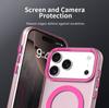 Candy Matte ForMagsafe Case ForiPhone 17 Air 17Promax 16 15 14 Pro Max Plus 13 12 11 16E SE4 17Pro Transparent Rugged Cover