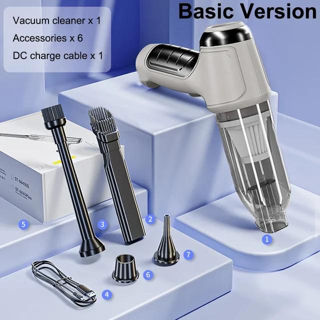 NEW 95000Pa Wireless Car Vacuum Cleaner Strong Suction Handheld Auto Vacuum & Car Dual Use Mini Vacuum Cleaner Appliance 2025
