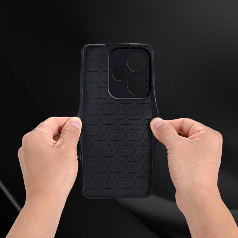 AZNS For Xiaomi Redmi 13 5G/13 4G/Note 13R 5G Case Non-Slip Leather+TPU Phone Cover
