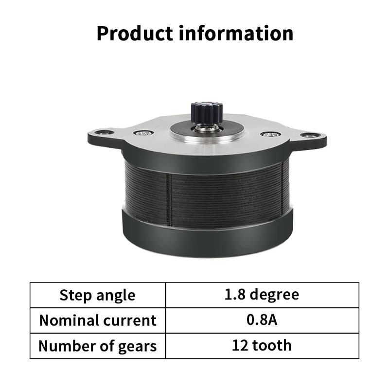 For K1/K1 Max Phaetus DXC Extruder Stepper Motor Extrusion Mechanism Kit 12 Tooth Gear for Creality K1/K1 Max 3D Printer Parts