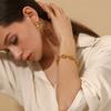 MamacitaSlay 316L Stainless Steel Ring Stud Earrings Bracelet Party Waterproof Jewelry Set Women's Elegant Gift High Quality