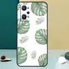 Monstera Leaves Palm Tree Flowers For Realme GT 7 Pro GT 5 6 6T C67 C61 C55 C53 C51 C21Y C25S C75 10 11 12 13 14 Pro Plus Case