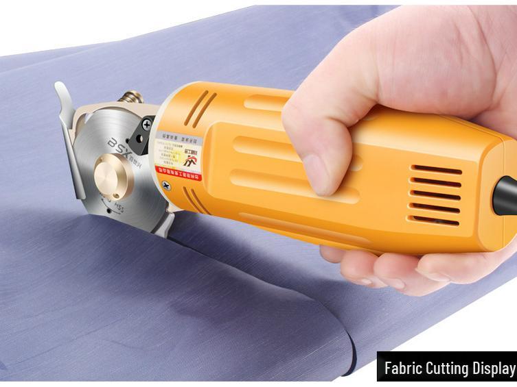 Baishixing Modell 70 Elektrischer Stoffschneider: Kompaktes Rundmesser/Schere für Kleidung