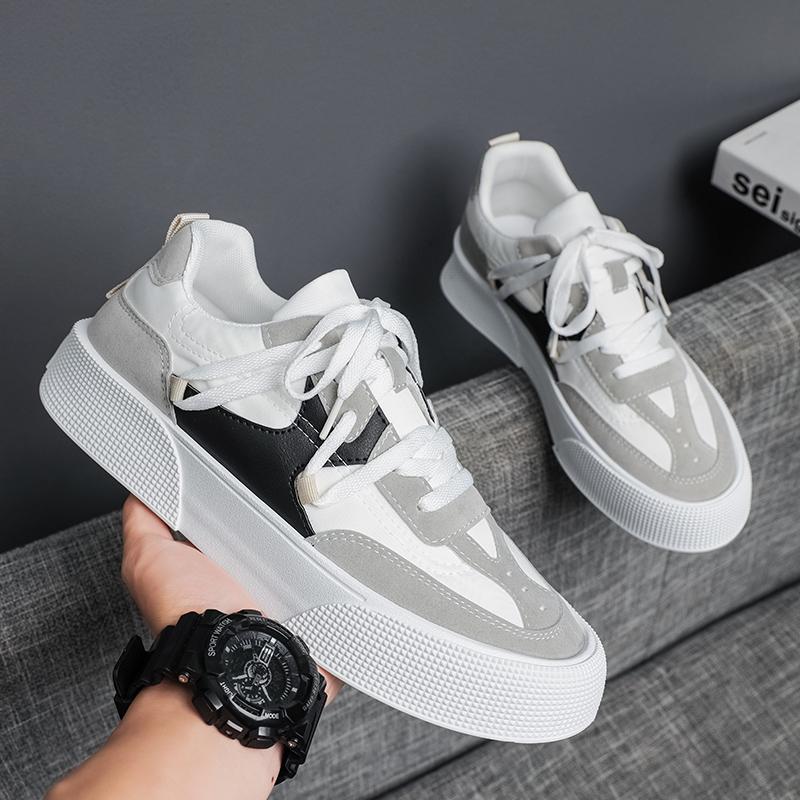 Thick-Soled Canvas Shoes 2022 Summer Men Casual Shoes Fashion Comfortable Wear-Resistant Shoes Outdoor Non-Slip Outsole Shoes 44