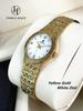 New women's gold bracelet watch business with fashionable temperament light luxury waterproof Ladies quartz chain clock watches