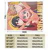 S-Spy X Family  Anya Forger  Flannel Blanket Throw Blanket for Living Room Travel Office Street Trend Bedspread Sofa Bed Cover