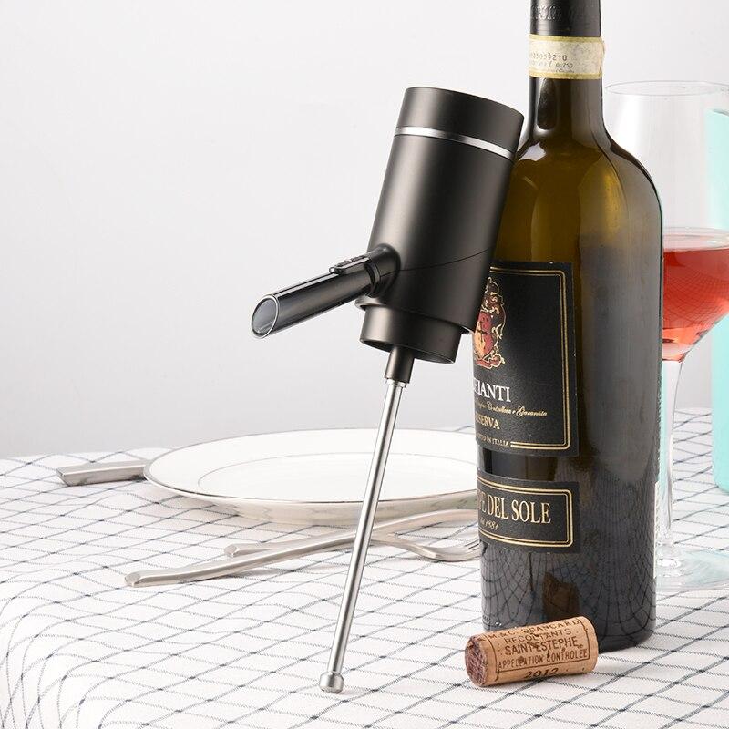 USB Electric Wine Pourer Smart Wine Decanter Automatic Red Wine Pourer Aerator Decanter Dispenser Wine Tools Sobering Dispenser
