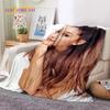 3D Ariana Grande Katze Ari Sänger Weiche Decken, Warme Kuscheldecke Bequeme Decke für Picknick Betten Sofa Zuhause Schlafzimmer Geschenk