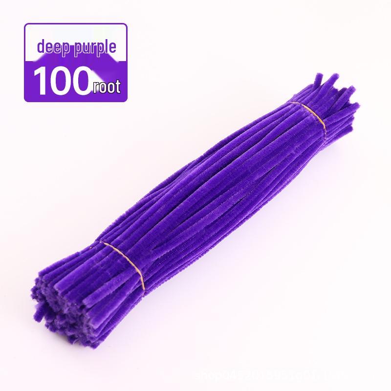 Youyou Tiger Twist Stick Handmade Super Soft Chenille Stems Educational Craft Materials for Macarons