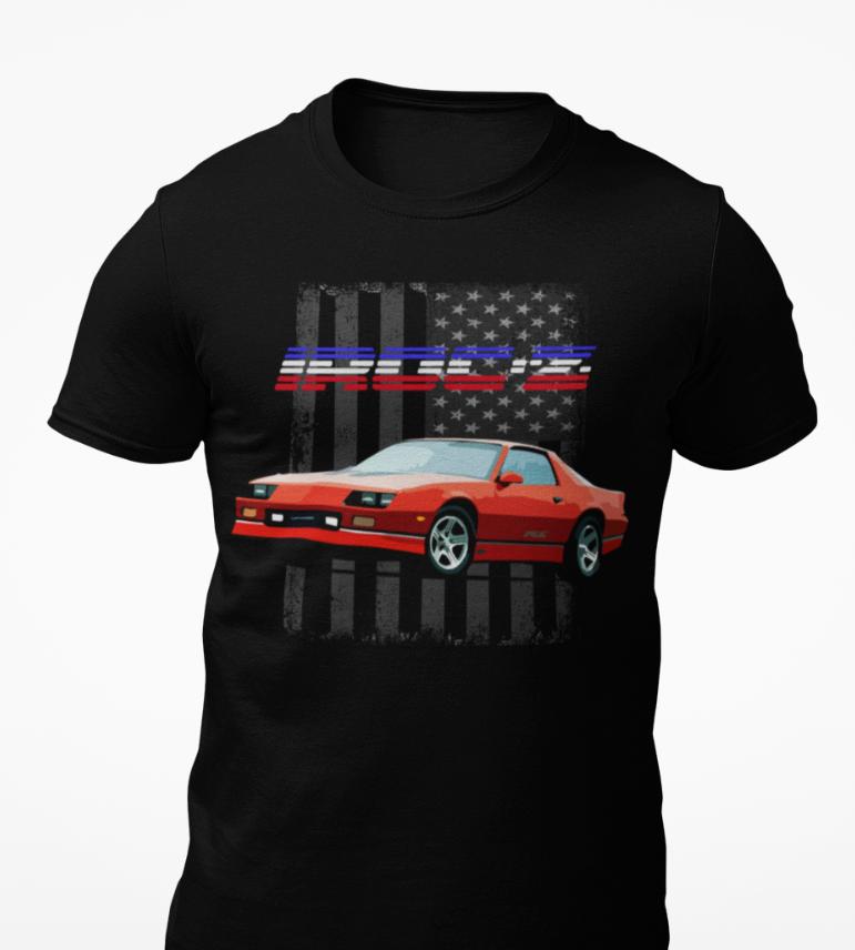 

Футболка унисекс Chevy Camaro Iroc Z USA 1987 года