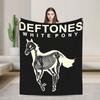 D-Deftoness Nu Metal Blanket Quality Super Warm  Throw Blanket Winter Children Couch Chair Pattern Bedspread