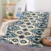 3D Lastest Nordic Turkish Bohemia Celt Soft Flannel Blankets,Throw Blanket Comfortable Blanket for Picnic Beds Sofa Home Bedroom
