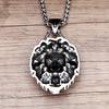 Vintage Unique Stainless Steel Lion Pendant For Men Punk Hip Hop Animal Biker Necklace Amulet Fashion Jewelry Gift