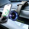 MagSafe Magnetic Wireless Car Phone Holder & Charger with Foldable Navigation Stand