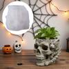 Multifunctional Skull Silicone Mold for Resin Jewelry Concrete Crafts Succulent Planter Home Decors Gift Making Project
