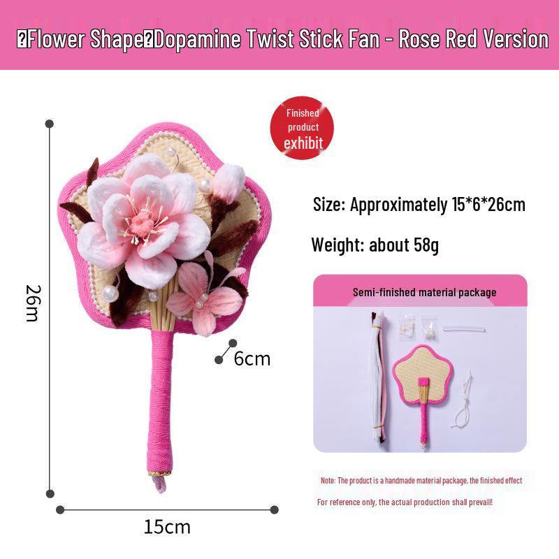 Teacher s Day Reed Fan DIY Craft Kit - Handmade Gift for Teachers