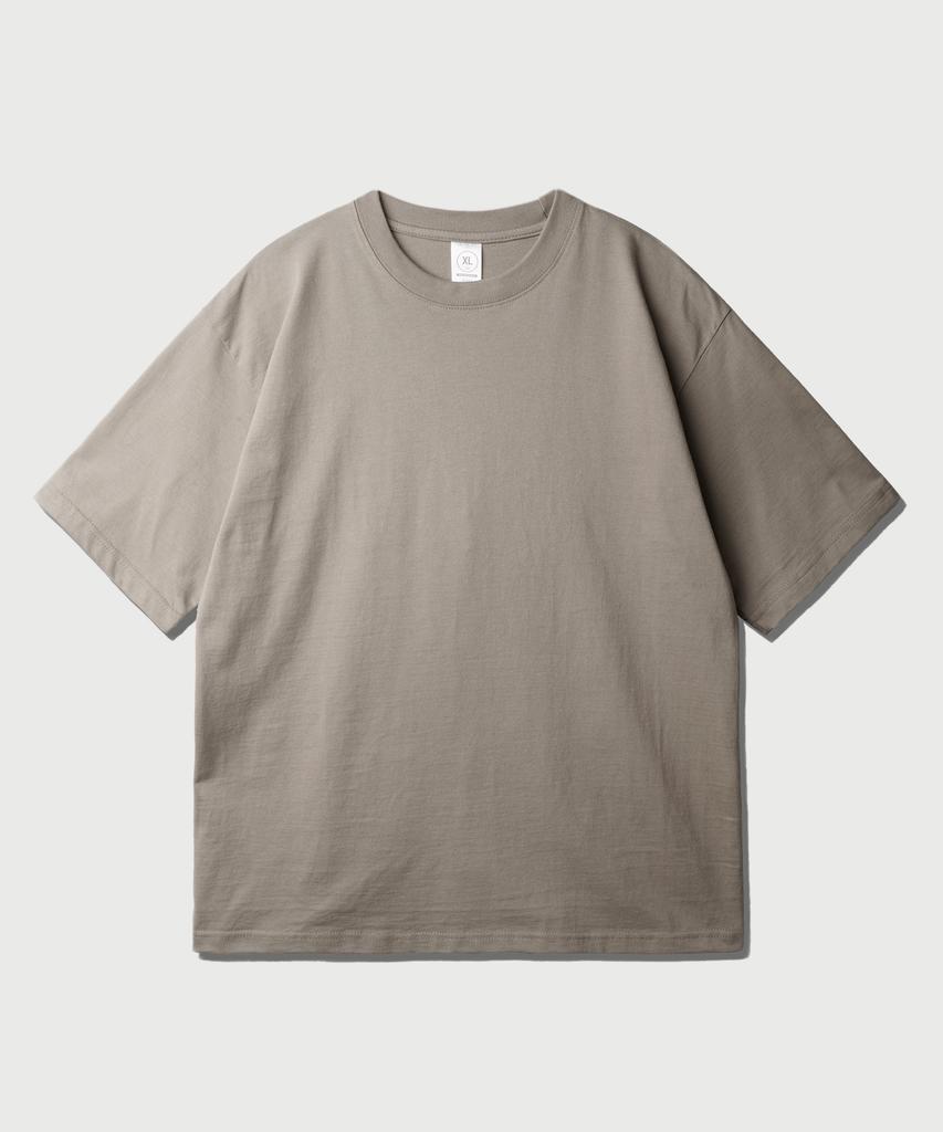 JEMUT [2Pack] Effect Regular Short Sleeve T-Shirt Oyst2624 (A Type)