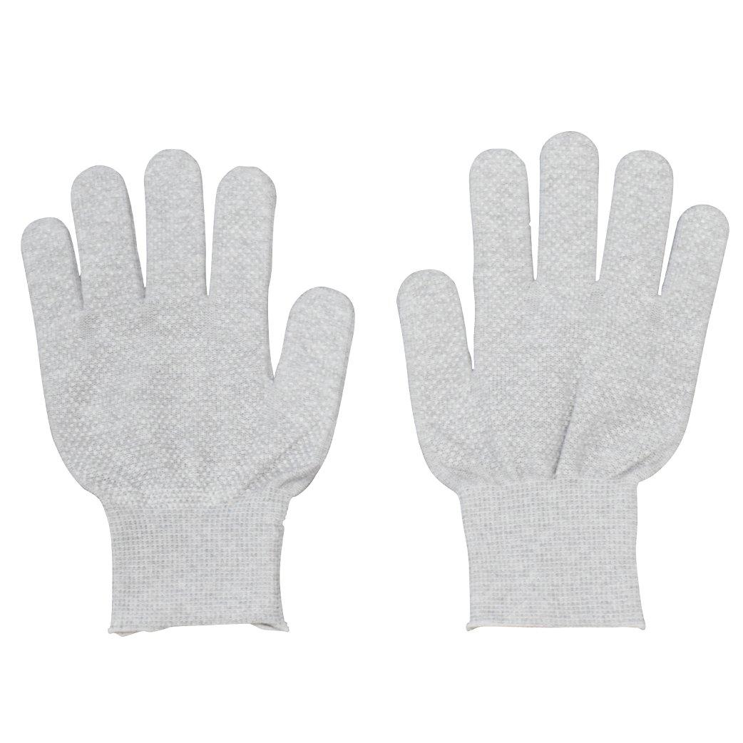 

HOZAN ESD Gloves, Anti-Static, 10 Pairs, Non-Slip, Full Palm Dot Coating, Strong Grip, Small, F-67-S