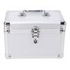 CD DVD Storage Case 6 Slots Water Proof Black Portable DVD Storage Holder for Home Travel Office