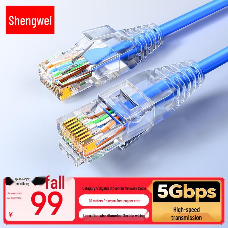 Shengwei CAT6 Gigabit Ethernet Cable