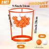 Jeu de Fête de Basket-ball avec Cerceau pour Enfant Adulte Jeu de Sport d'Extérieur Panier Filet Bandeau avec Balles pour Anniversaire Cadeau de Noël